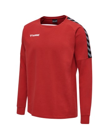 hmlAUTHENTIC TRAINING SWEAT / Trainings-Sweatshirt aus Baumwoll/Polyester-Gemisch