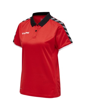 hmlAUTHENTIC WOMAN FUNCTIONAL POLO / Poloshirt aus weichem Jerseystoff