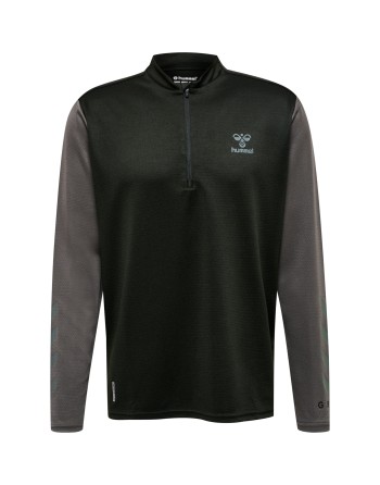 hmlONGRID 1/2 ZIP POLY SWEAT