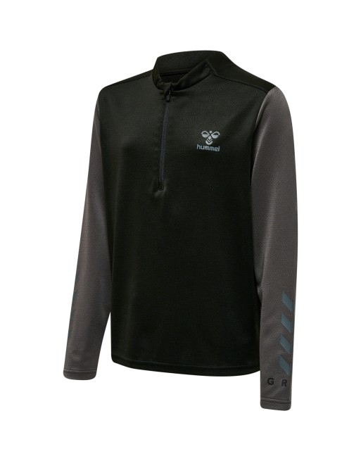 hmlONGRID 1/2 ZIP POLY SWEAT KIDS hmlONGRID 1/2 ZIP POLY SWEAT KIDS