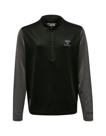 hmlONGRID 1/2 ZIP POLY SWEAT KIDS