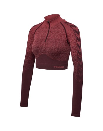 hmlMT FADE SEAMLESS HALF ZIP