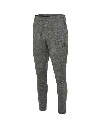 hmlASTON TAPERED PANTS / Hose aus leicht angerautem Jerseystoff