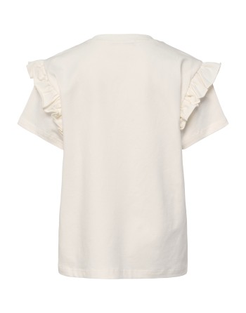 hmlFLOWY RUFFLE T-SHIRT S/S
