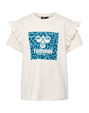 hmlFLOWY RUFFLE T-SHIRT S/S
