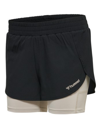 hmlMT TRACK 2 IN 1 SHORTS