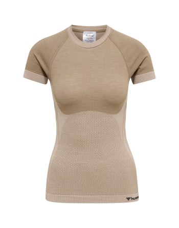hmlCLEA SEAMLESS TIGHT T-SHIRT / Enges T-Shirt aus dehnbarem Material