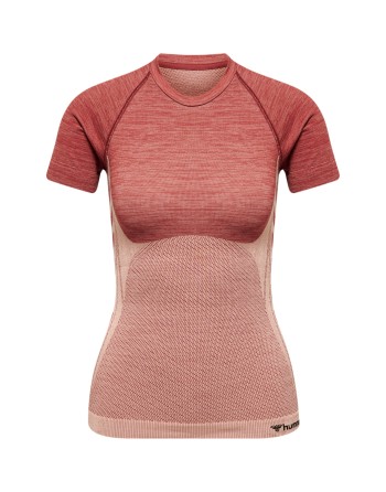hmlCLEA SEAMLESS TIGHT T-SHIRT / Enges T-Shirt aus dehnbarem Material