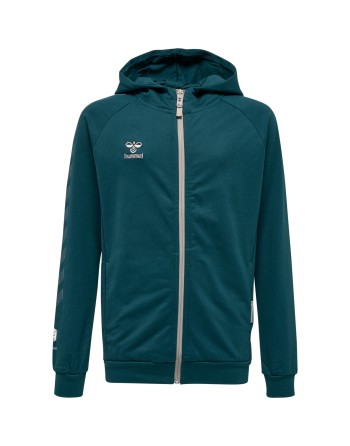 hmlMOVE GRID COTTON ZIP HOODIE KIDS