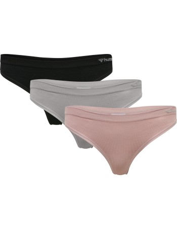 hmlJUNO 3 PACK SEAMLESS THONG
