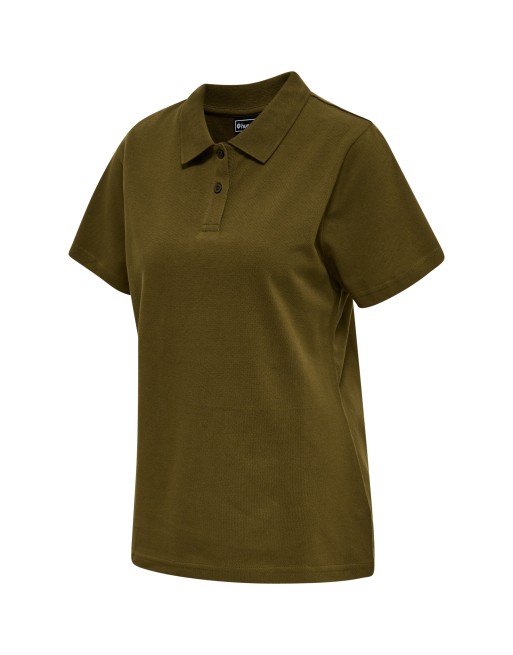 hmlRED STRETCH POLO WOMAN / Poloshirt aus Piquéstoff