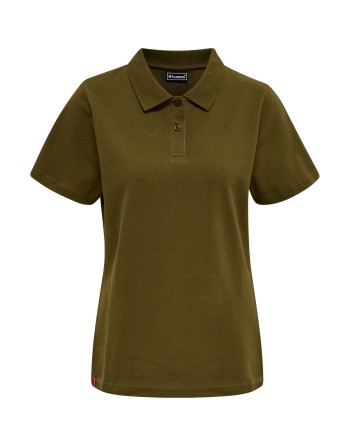 hmlRED STRETCH POLO WOMAN / Poloshirt aus Piquéstoff