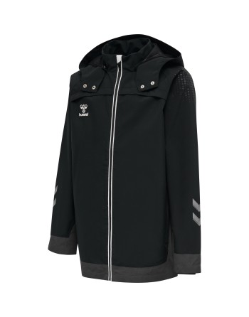 hmlLEAD ALL WEATHER JACKET KIDS / Allwetterjacke mit Ribstop-Bündchen und Futter aus Mesh-Material auf Wasserbasis