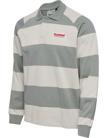 hmlLOOSE STRIPED POLO L/S