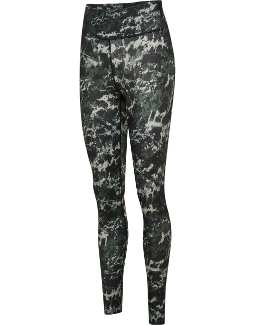hmlTE TWIST AOP MID WAIST TIGHTS hmlTE TWIST AOP MID WAIST TIGHTS