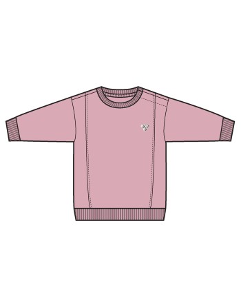 hmlMINI REG PINTUCK SWEATSHIRT