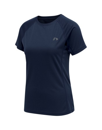 WOMEN CORE RUNNING T-SHIRT S/S / Laufshirt aus Mesh-Jerseystoff