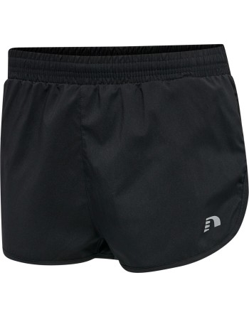 WOMEN CORE SPLIT SHORTS / Laufshorts mit Innenhose aus Mesh-Material