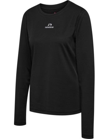 nwlBEAT POLY LS TEE WOMAN