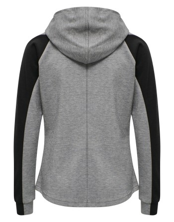 hmlESSI ZIP HOODIE / Kapuzenjacke aus strapazierfähigem Interlockstoff