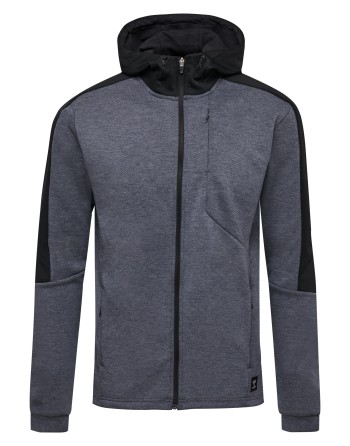 hmlTROPPER ZIP HOODIE / Kapuzenjacke aus strapazierfähigem Interlockstoff