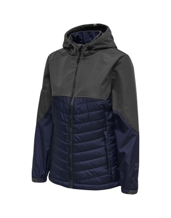hmlNORTH HYBRID JACKET WOMAN / Oberer Jackenteil und Kapuze aus Softshell-Material mit Fleece-Innenseite (WP3000)