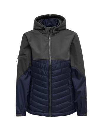 hmlNORTH HYBRID JACKET WOMAN / Oberer Jackenteil und Kapuze aus Softshell-Material mit Fleece-Innenseite (WP3000)