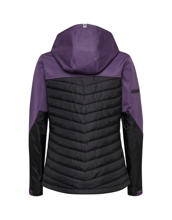 hmlNORTH HYBRID JACKET WOMAN / Oberer Jackenteil und Kapuze aus Softshell-Material mit Fleece-Innenseite (WP3000)
