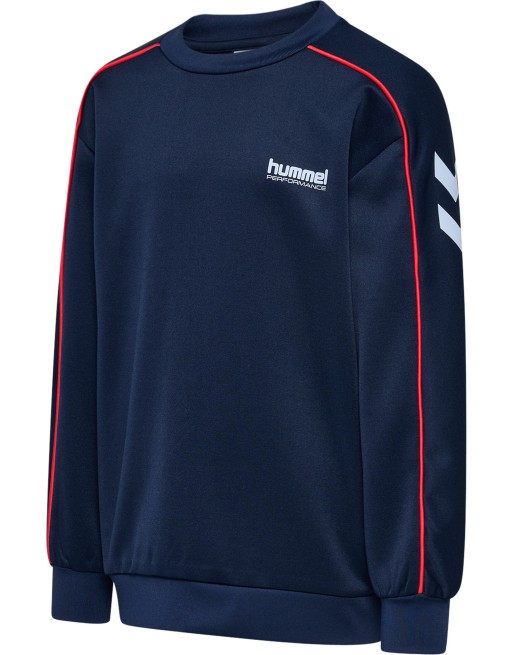 hmlJR INTERLOCK CREWNECK