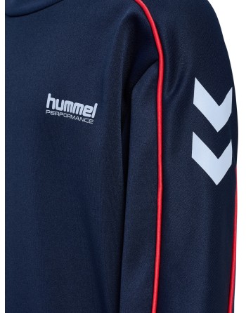 hmlJR INTERLOCK CREWNECK