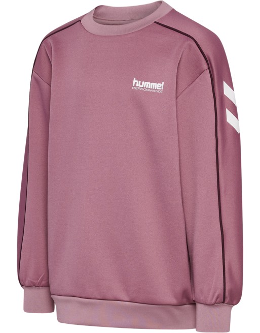 hmlJR INTERLOCK CREWNECK