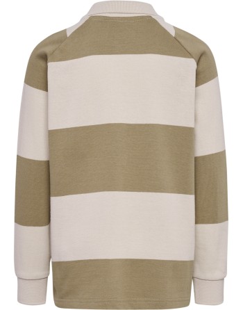 hmlJR LOOSE STRIPED POLO L/S