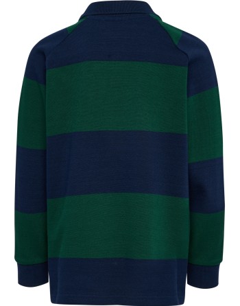 hmlJR LOOSE STRIPED POLO L/S