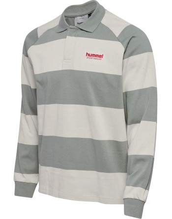 hmlLOOSE STRIPED POLO L/S