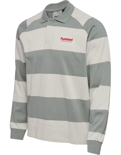 hmlLOOSE STRIPED POLO L/S