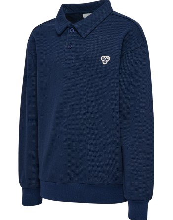 hmlJR LOOSE PIQUE POLO SWEATSHIRT