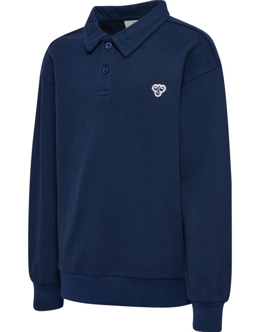 hmlJR LOOSE PIQUE POLO SWEATSHIRT