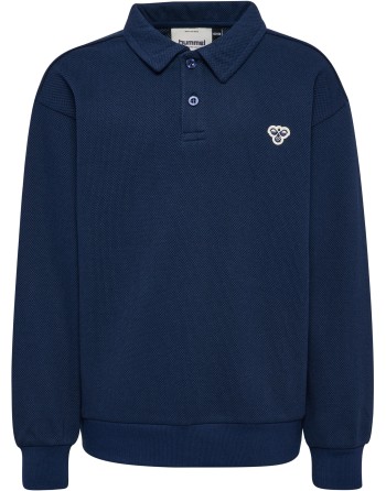 hmlJR LOOSE PIQUE POLO SWEATSHIRT