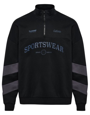 hmlOVERSIZED HALFZIP SW