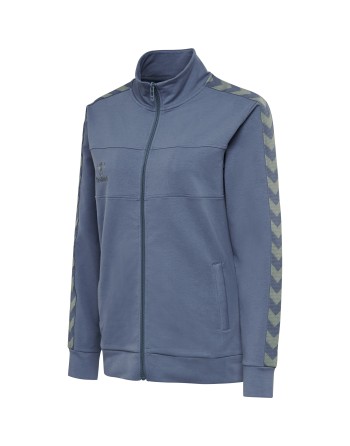 hmlMOVE CLASSIC ZIP JACKET WOMAN / Zip-Jacke aus strapazierfähigem Interlockstoff