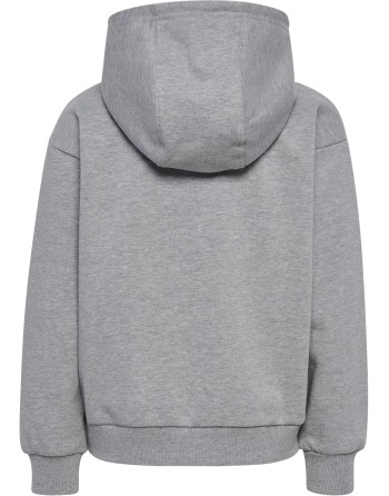 hmlJR LOOSE ZIP HOODIE BEE