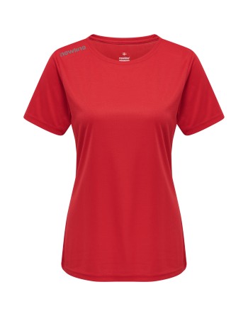 WOMEN CORE FUNCTIONAL T-SHIRT S/S / Funktionsshirt aus Mesh-Jerseystoff