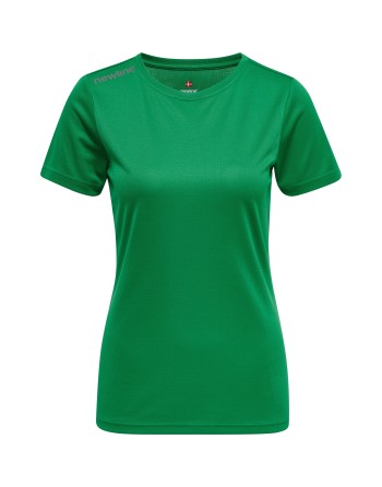 WOMEN CORE FUNCTIONAL T-SHIRT S/S / Funktionsshirt aus Mesh-Jerseystoff
