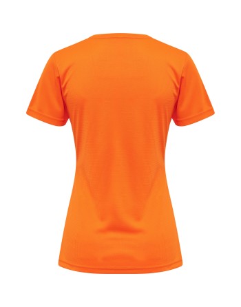 WOMEN CORE FUNCTIONAL T-SHIRT S/S / Funktionsshirt aus Mesh-Jerseystoff
