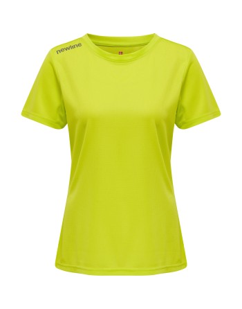 WOMEN CORE FUNCTIONAL T-SHIRT S/S / Funktionsshirt aus Mesh-Jerseystoff