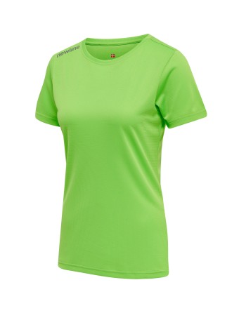 WOMEN CORE FUNCTIONAL T-SHIRT S/S / Funktionsshirt aus Mesh-Jerseystoff