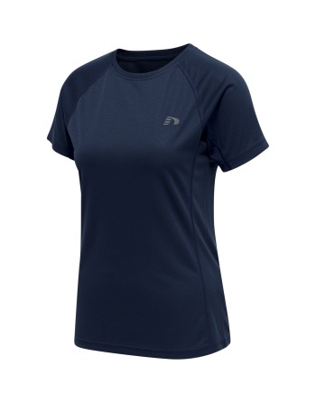 WOMEN CORE RUNNING T-SHIRT S/S / Laufshirt aus Mesh-Jerseystoff
