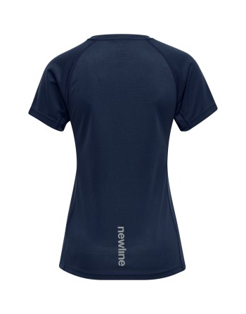 WOMEN CORE RUNNING T-SHIRT S/S / Laufshirt aus Mesh-Jerseystoff