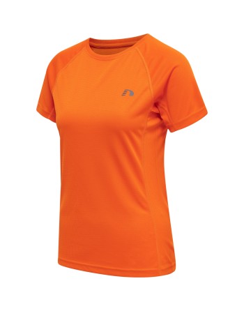 WOMEN CORE RUNNING T-SHIRT S/S / Laufshirt aus Mesh-Jerseystoff