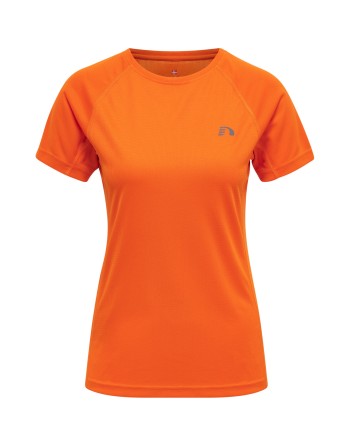 WOMEN CORE RUNNING T-SHIRT S/S / Laufshirt aus Mesh-Jerseystoff